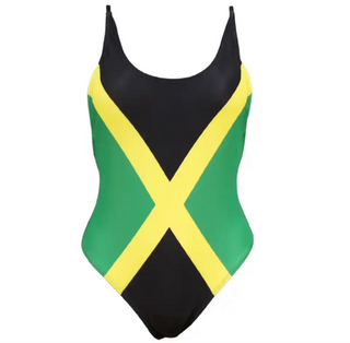 Jamaica One Piece Thong Bathing Suit - S