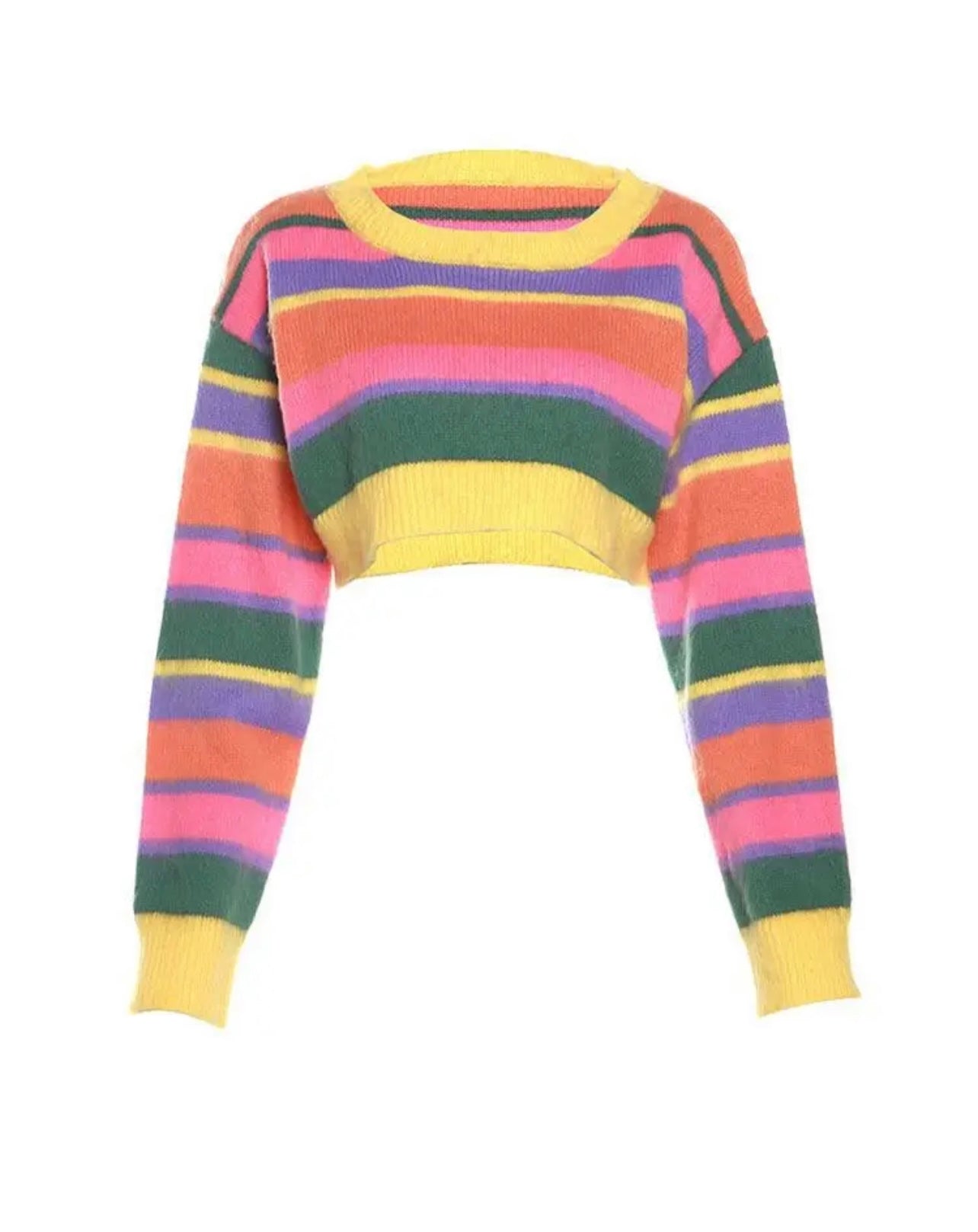 Colorful Knit Sweater