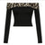 Leopard Off Shoulder Print Top