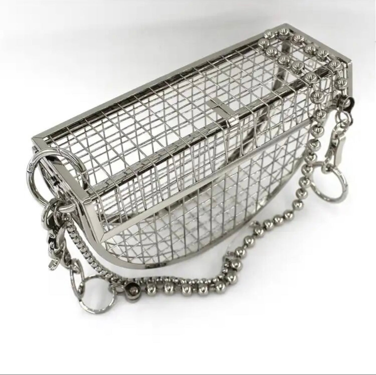 Metal Box Shape bag