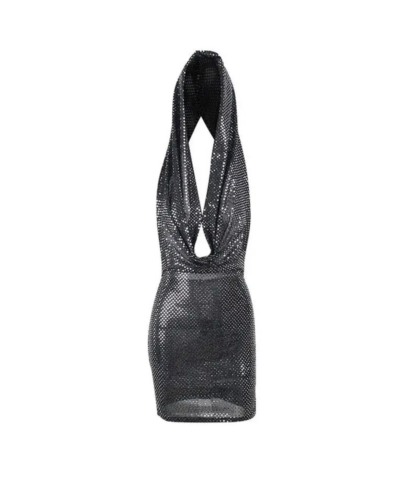 Diamante Backless Mini Dress - Endless X Luxury Boutique Diamante Backless Mini Dress - Endless X Luxury Boutique
