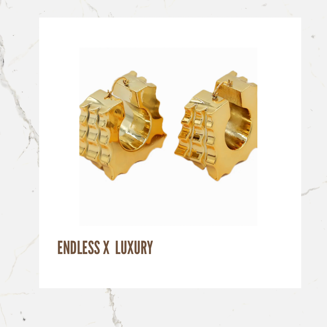 SQUARE VINTAGE EARRINGS